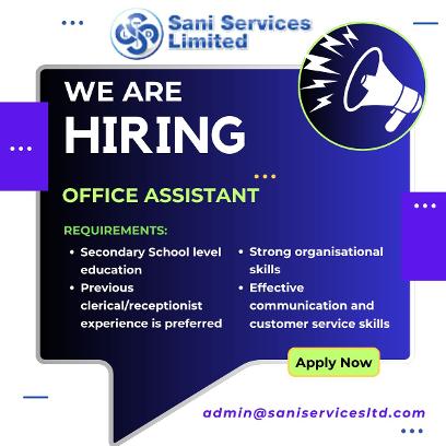 office assistant job
