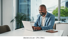 man in office