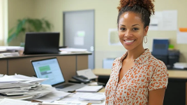 Professional office worker
